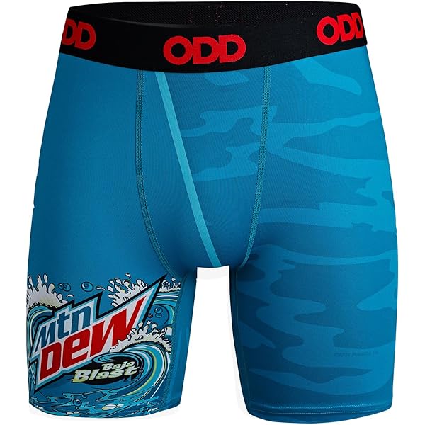 Odd Sox Mountain Dew Baja Blast Men's Boxer Briefs Smalll at
